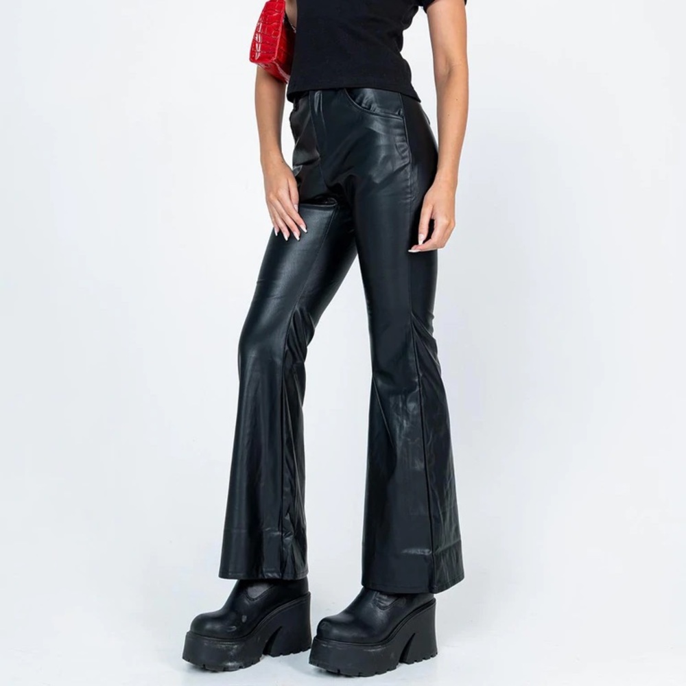 Princess Polly Jordan Pants Black NWOT - Picture 11 of 15